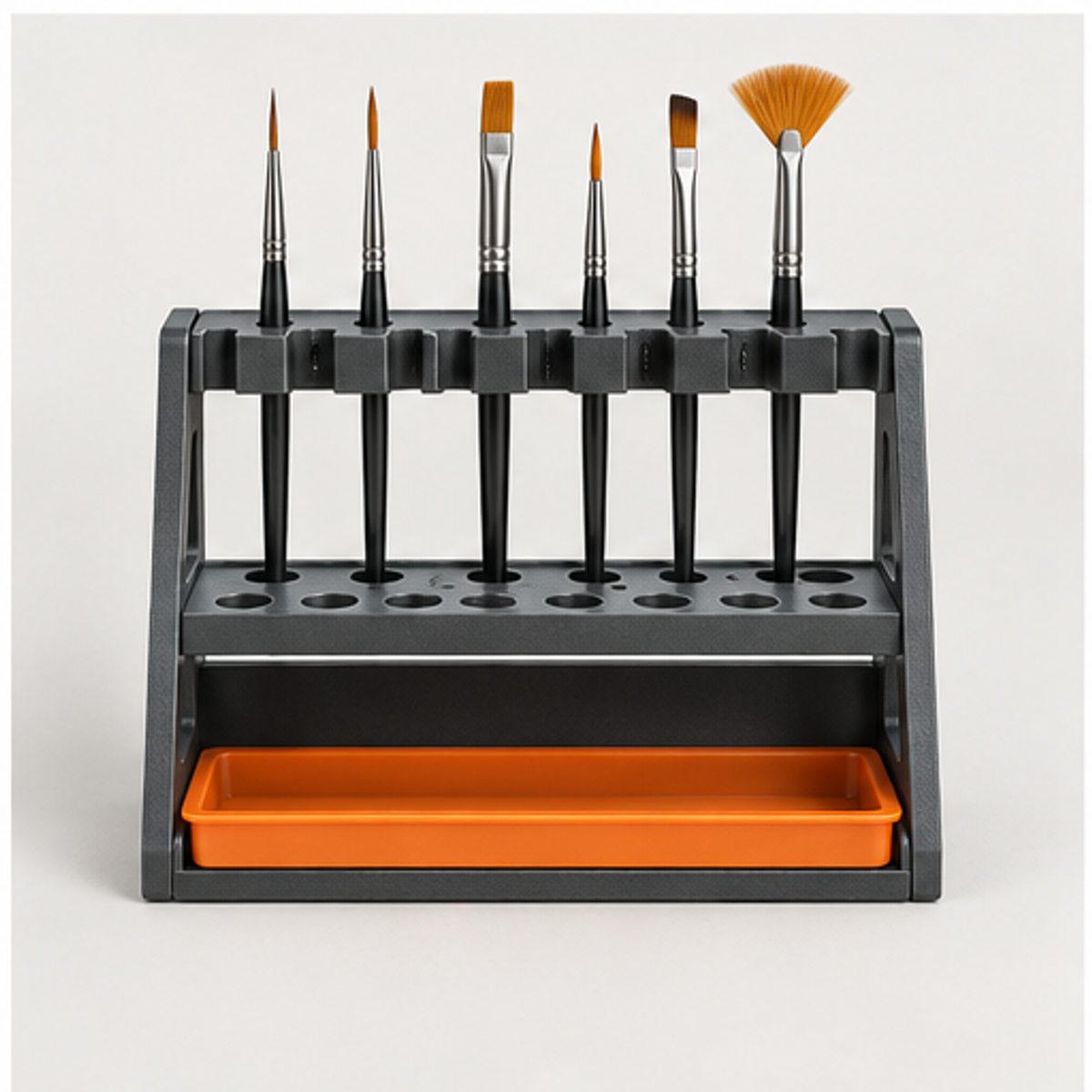 Brush Drying and Storage Rack — overview