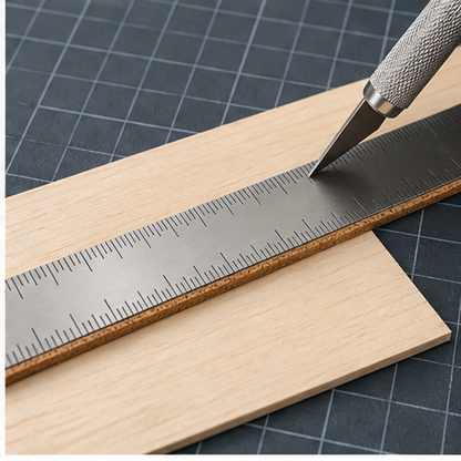 Precision Metal Ruler Set — feature