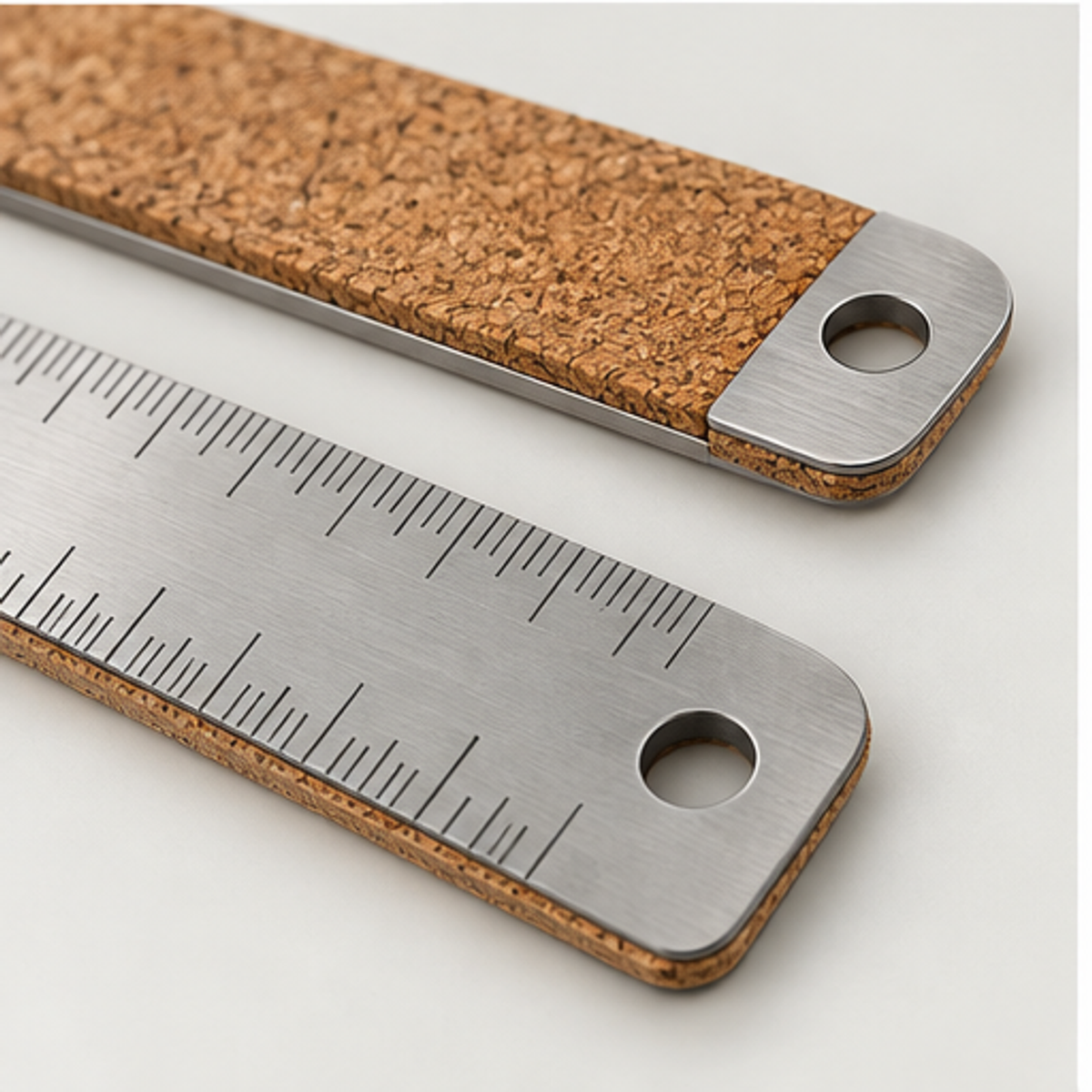 Precision Metal Ruler Set — detail